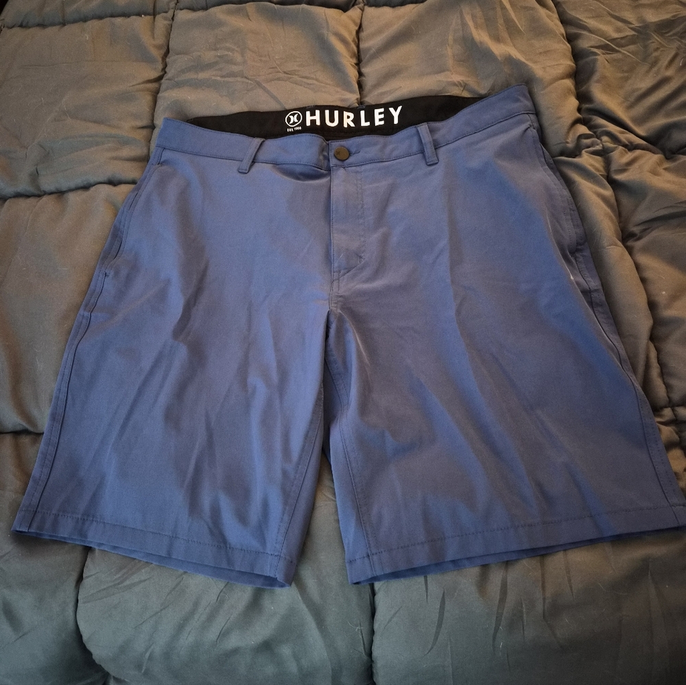 Hurley Men's Deep Blue Hybrid Shorts